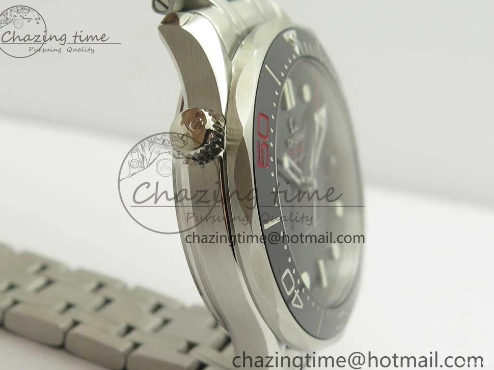 0518 Seamaster 300M Chronometer SS “007” Limited Edition OMF 1:1 Best Edition on SS Bracelet A2824 (Black Balance Wheel) V Seasonal 7952
